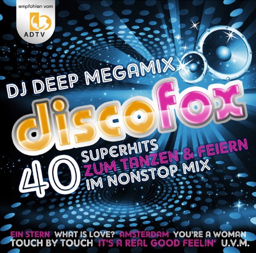 Various - DJ Deep MEGAMIX DISCOFOX - 40 Superhits im Nonstopmix (enthält 3 Neuaufnahmen)