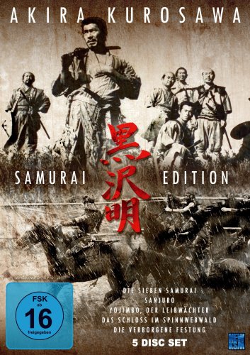 DVD - Akira Kurosawa - Samurai Edition (5 Disc Set)