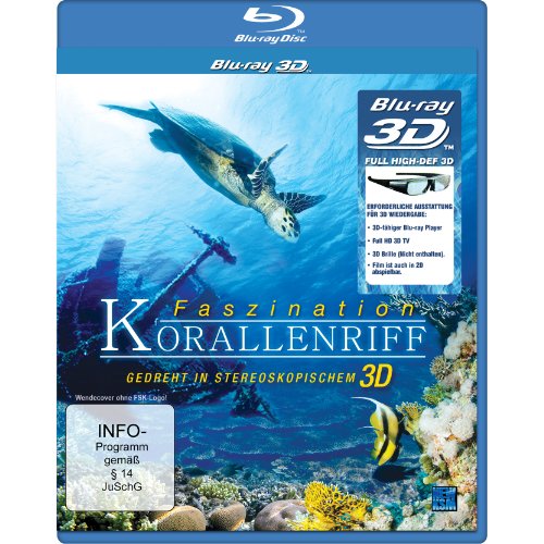  - Faszination Korallenriff 3D (3D Version inkl. 2D Version & 3D Lenticular Card) [3D Blu-ray]