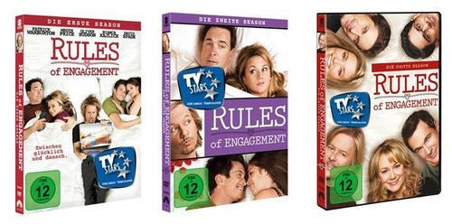  - Rules of Engagement - Season 1-3 im Set - Deutsche Originalware [5 DVDs]