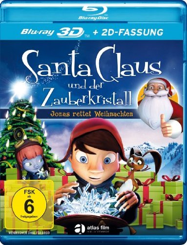  - Santa Claus und der Zauberkristall 3D [3D Blu-ray]