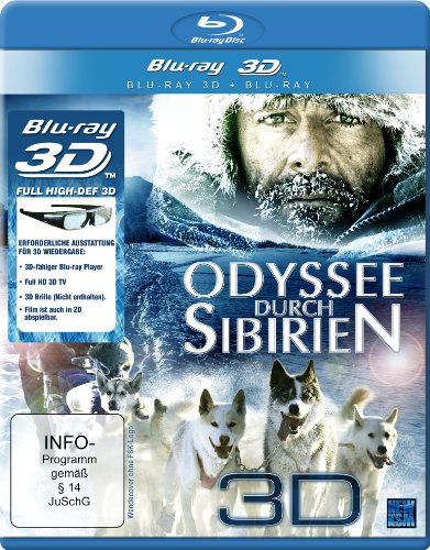  - Odyssee durch Sibirien 3D (3D Version inkl. 2D Version & 3D Lenticular Card) [3D Blu-ray]