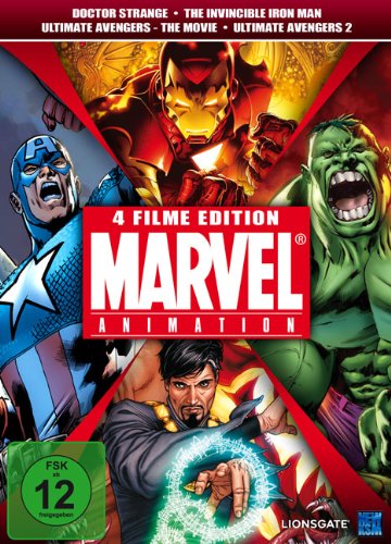 DVD - Marvel Animation - 4 Filme Edition