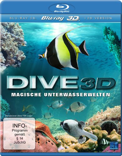  - Dive 3D - Magische Unterwasserwelten (3D Version inkl. 2D Version & 3D Lenticular Card) [3D Blu-ray]