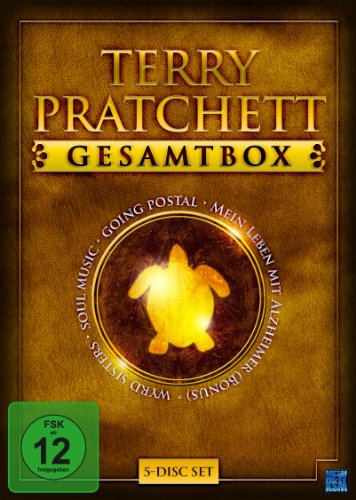  - Terry Pratchett Gesamtbox (Wyrd Sisters / Soul Music / Going Postal / Bonus: Mein Leben mit Alzheimer) [5 DVDs]