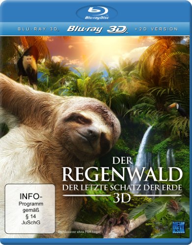  - Der Regenwald 3D - Der letzte Schatz der Erde [3D Blu-ray]