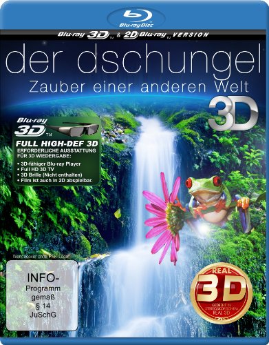 Blu-ray - Der Dschungel - Zauber einer anderen Welt 3D