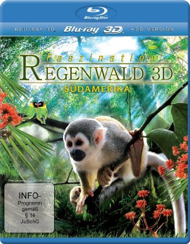  - Faszination Regenwald 3D - Südamerika [3D Blu-ray]