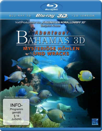  - Abenteuer Bahamas 3D - Mysteriöse Höhlen und Wracks [3D Blu-ray]