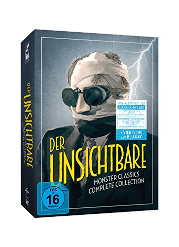 DVD - Der Unsichtbare - Monster Classics - Complete Collection (6 DVDs + 2 Blu-rays) [Limited Edition]