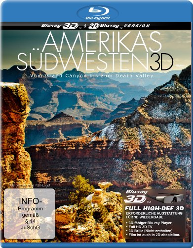  - Amerikas Südwesten 3D - Vom Grand Canyon bis zum Death Valley [3D Blu-ray]