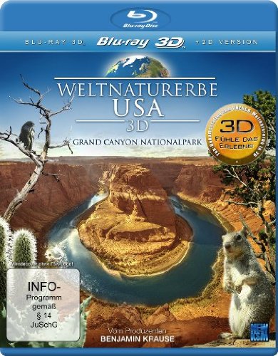  - Weltnaturerbe USA 3D - Grand Canyon Nationalpark (+ 2D Version) [Blu-ray 3D]