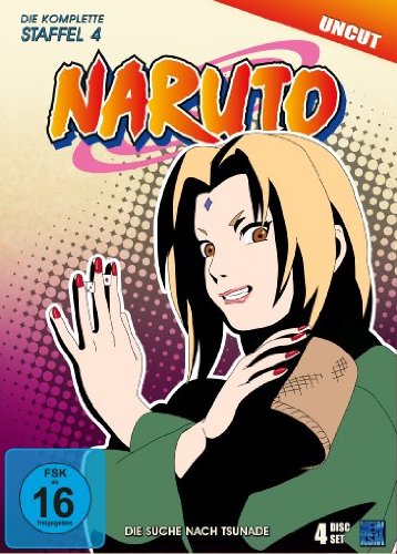  - Naruto - Staffel 4: Die Suche nach Tsunade (Episoden 81-106, uncut) [4 Disc Set]