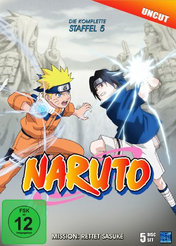  - Naruto - Staffel 5: Mission: Rettet Sasuke (Episoden 107-135, uncut) [5 Disc Set]