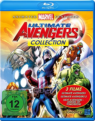 Blu-ray - Ultimate Avengers Collection (Animated Marvel Features)