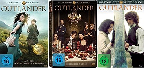  - Outlander Staffel 1-3 (1+2+3) Komplett [DVD Set]