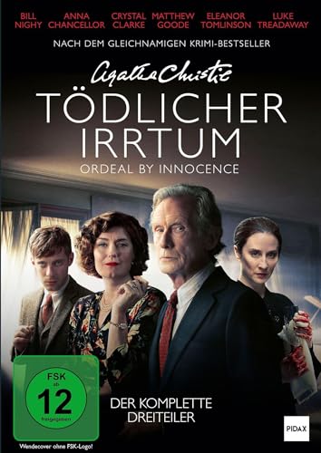 Nighy, Bill, Chancellor, Anna, Christie, Morven, Cooke, Christian, Eve, Alice, Goode, Matthew, Purnell, Ella, Boyle, Anthony, Clarke, Crystal, Christie, Agatha (Buch), Goldbacher, Sandra, Nighy, Bill, - Agatha Christie: Tödlicher Irrtum (Ordeal by Innocence) / Starbesetzte Neuverfilmung des Agatha-Christie-Romans