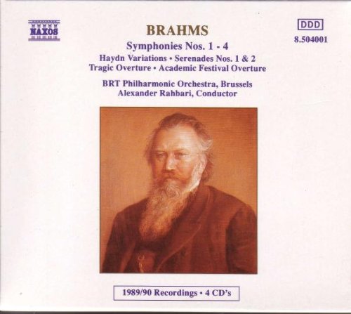 Brahms , Johannes - Symphonies Nos. 1-4, Haydn Variations, Serenades Nos. 1 & 2, Tragic Overture, Academic Festival Overture (Rahbari)