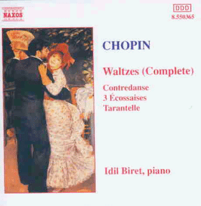 Chopin , Fryderyk - Waltzes (Complete) / Contredanse / 3 Ecossaises / Tarantelle (Biret)