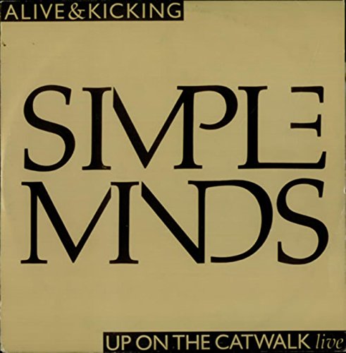 Simple Minds - Alive & Kicking (Gold Sleeve) (12'') (Maxi) (Vinyl)