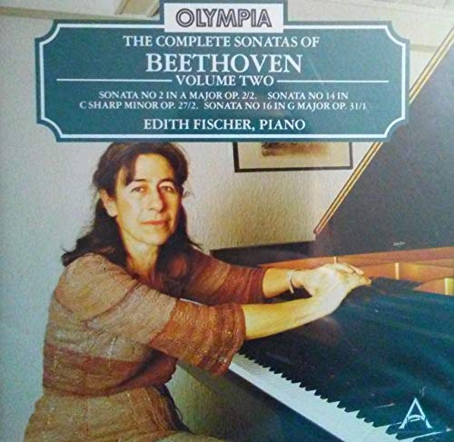 Beethoven , Ludwig van - The Complete Sonatas 2: Sonata No. 2, Op. 2/2 / Sonata No. 14, Op. 27/2 / Sonata No. 16, Op. 31/1 (Fischer)