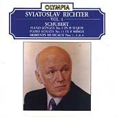 Schubert , Franz - Piano Sonata No. 9 In B Major / Piano Sonata No. 11 In F Minor / Moments Muscaux Nos. 1, 3 & 6 (Richter)