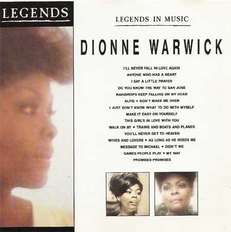 Warwick , Dionne - Legends in music