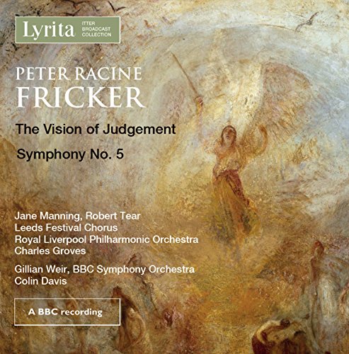 Fricker , Peter Racine - The Vision Of Judgement / Symphony No. 5 (Manning, Groves, Davis, BBC Symphony Orchestra)