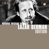 Berman , Lazar - Lazar Berman Edition - Historic Russian Archives (7 CD-SET)