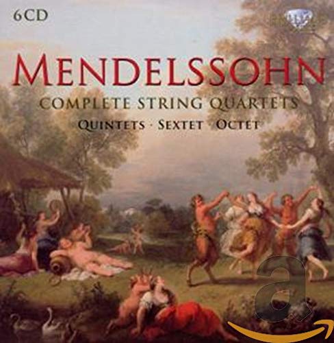 Mendelssohn , Felix - Complete String Quartets / Quintets / Sextet / Octet (Gewandhaus-Quartett) (6-CD BoOX SET)