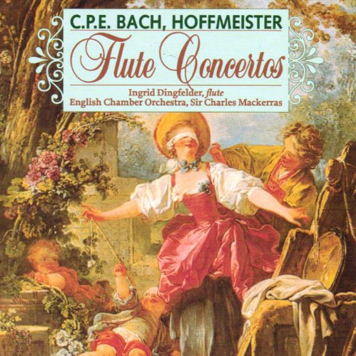 Hoffmeister , Franz / Bach , Carl Philipp Emanuel - Flute Concertos (Ingrid Dingfelder, English Chamber Orchestra)