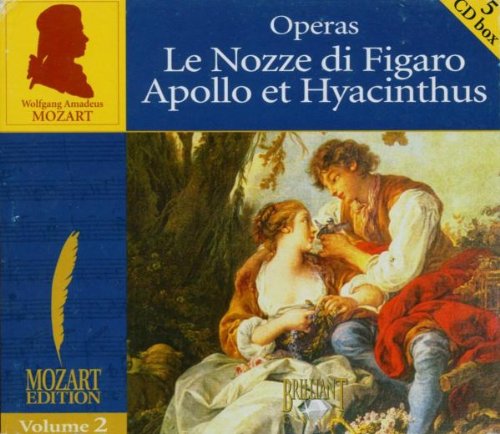 Mozart , Wolfgang Amadeus - Le Nozze Di Figaro / Apollo Et Hyacinthus (Mozart Edition 2)