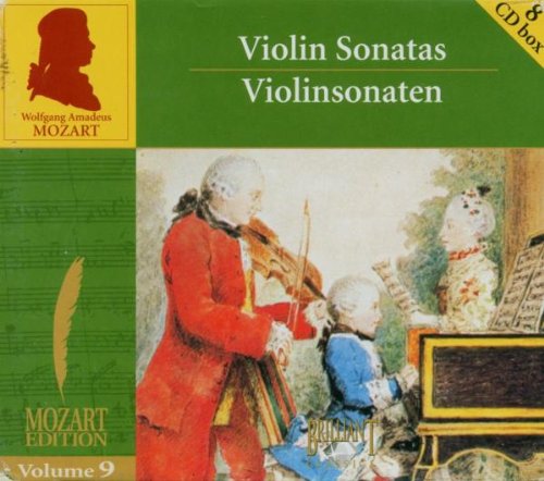 Mozart , Wolfgang Amadeus - Violin Sonatas / Violinsonaten (Belder, Baudet, Accardo, Canino) (8 CD SET)