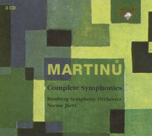 Martinu , Bohuslav - Complete Symphonies (Bamberg Symphony Orchestra, Järvi)