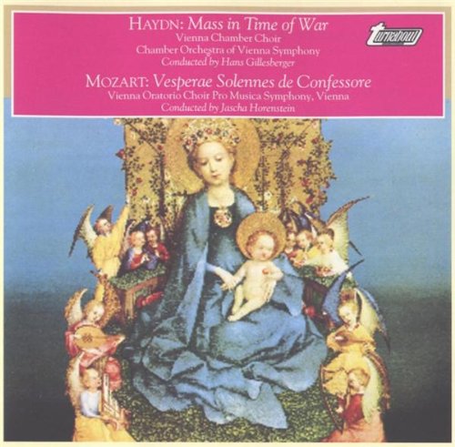 Gillesberger / Horenstein - Haydn: 'Paukenmesse' / Mozart: Vesperae Solennes De Confessore In C, K. 339 (Thomann, Jahn, Wing, Kawamura, Lipp, Ludwig, Dickie, Bender)