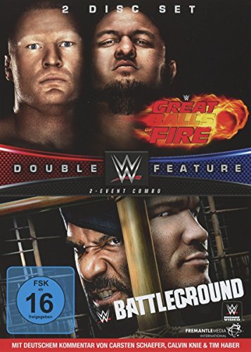  - WWE: Great Balls of Fire/Battleground 2017 - Double Feature [2 DVDs]