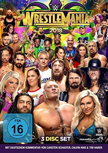  - Wrestlemania 34 [3 DVDs]