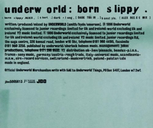 Underworld - Born Slippy CD1 (Maxi)