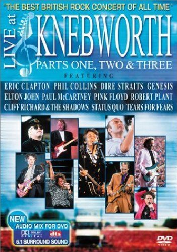  - Various Artists - Live at Knebworth Parts 1,2 & 3 [2 DVDs]