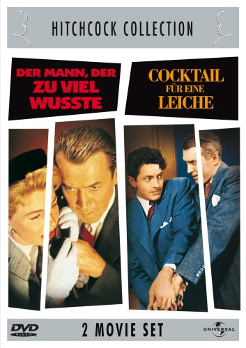 DVD - Der Mann, der zuviel wusste / Cocktail für eine Leiche (Hitchcock Collection 2 Movie Set)