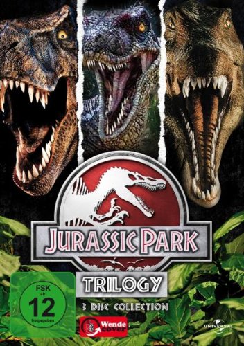 DVD - Jurassic Park Trilogie (Neues Cover)