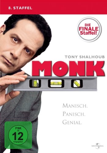  - Monk - 8. Staffel: Die finale Staffel! [4 DVDs]