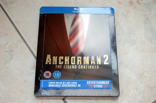  - Anchorman 2 - Blu-ray Steelbook - Entertainment Store Exclusive [UK Import]