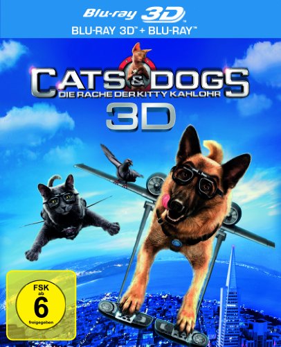  - Cats & Dogs: Die Rache der Kitty Kahlohr (3D + 2D Version) [Blu-ray]