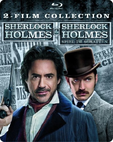  - Sherlock Holmes & Sherlock Holmes: Spiel im Schatten Steelbook (Exklusiv bei Amazon.de) [Blu-ray]