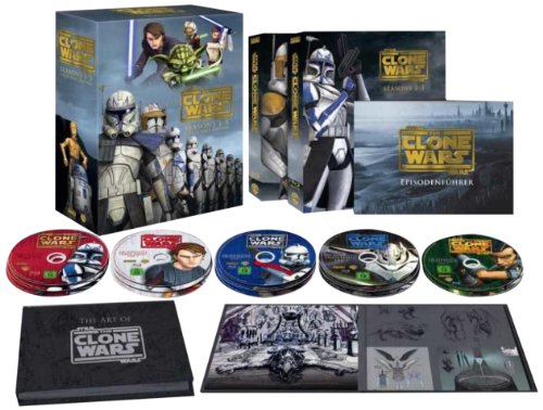  - Star Wars: The Clone Wars - Komplettbox Staffel 1-5 (exklusiv bei Amazon.de) [Blu-ray]