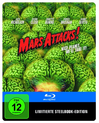  - Mars Attacks! Steelbook (exklusiv bei Amazon.de) [Blu-ray] [Limited Edition]