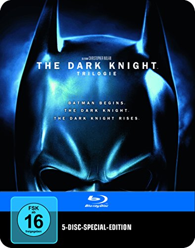  - The Dark Knight Trilogy (Digipack im Metalcase) (exklusiv bei Amazon.de) [Blu-ray] [Limited Edition]