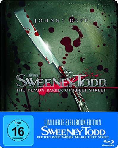  - Sweeney Todd - Der teuflische Barbier aus der Fleet Street (Steelbook) (exklusiv bei Amazon.de) [Blu-ray] [Limited Edition]