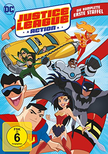 DVD - Justice League Action - Die komplette erste Staffel [4 DVDs]